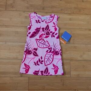 NWT Girls Size 2T Pink Print Columbia Brand Tank Dress
